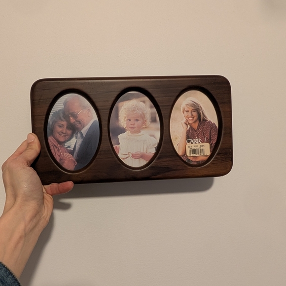 Other - Classic Brown Wooden Photo Frame
